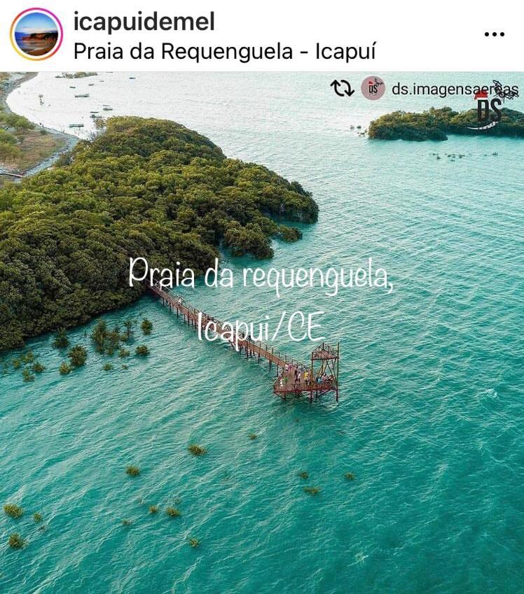 Sua Casinha De Ferias Em Icapui E Tibau Villa Exterior photo