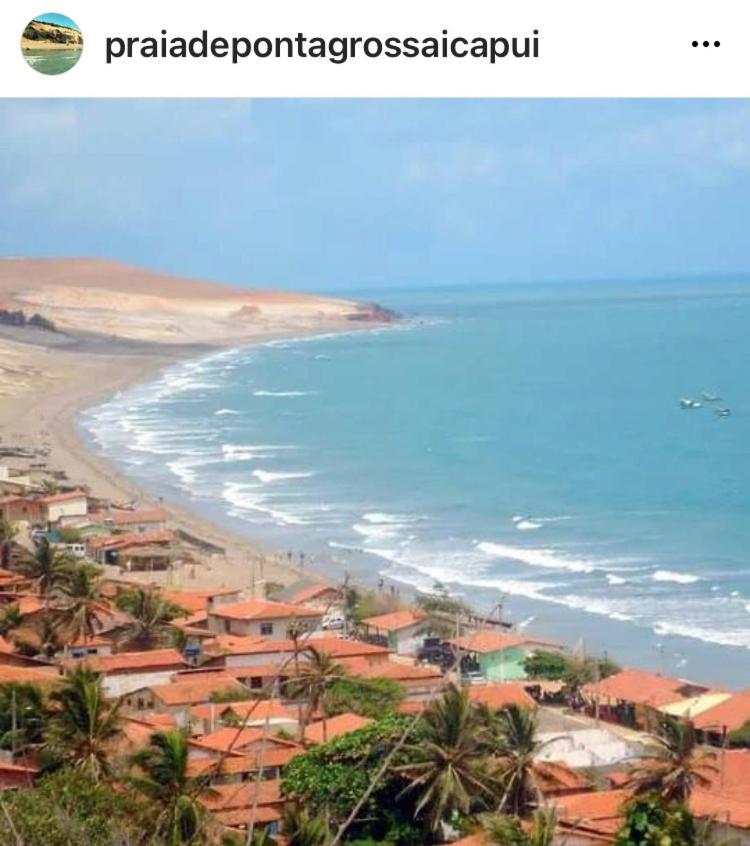Sua Casinha De Ferias Em Icapui E Tibau Villa Exterior photo