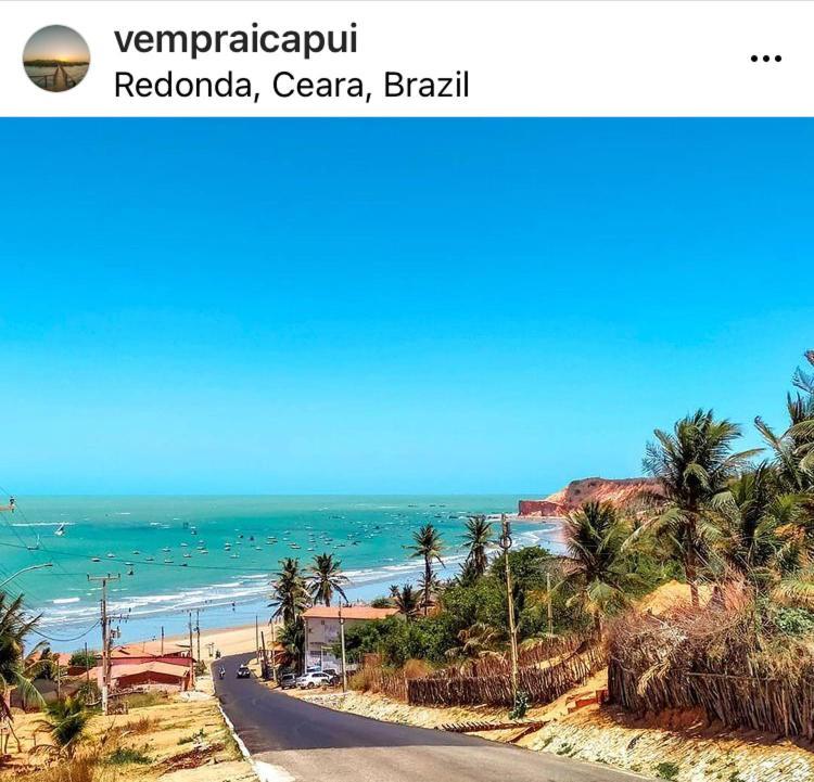 Sua Casinha De Ferias Em Icapui E Tibau Villa Exterior photo